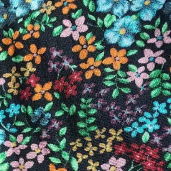 💕DOEN💕 The Rose Top ~ Navy Lady Bird Floral Print Small - Picture 11 of 16